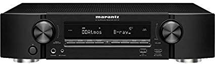 Marantz NR1710 UHD AV Receiver (2019 Model) – Slim 7.2 Channel Amp | Wi-Fi, Bluetooth, Heos   Alexa | Auto Low Latency Mode for Xbox One | Immersive Movies, Music & Gaming | Smart Home Automation