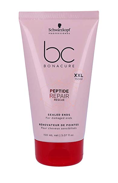 Schwarzkopf Professional BONACURE Peptide Repair Rescue Sealed Ends Hair Tips Fluid, 150ml