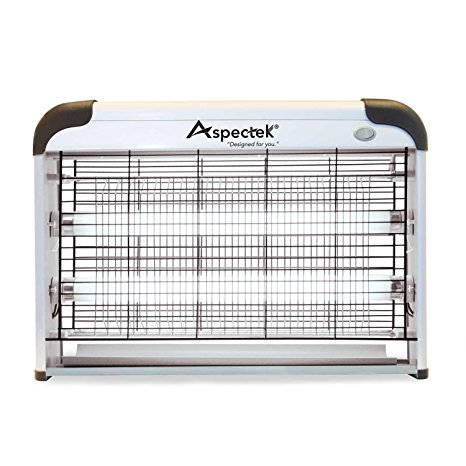 Aspectek 20W 6000sqft Coverage Electronic Indoor Commercial insect and mosquito killer zapper eliminator