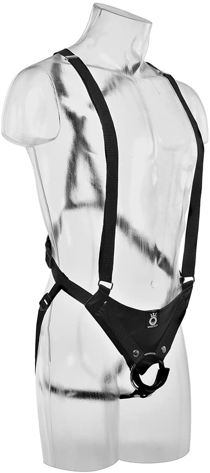 Pipedream Products King Cock 12" Hollow Strap-on Suspender System
