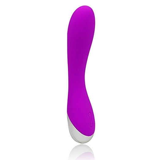 ATIVI Sex Toy Vibrating G Spot Massager USB Rechargeable Waterproof Convenient Silicone 10 Speeds Handheld Wand Quiet Powerful Vibrator Best for Women or Couples,Purple