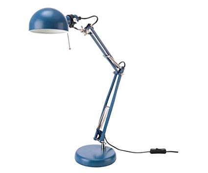 IKEA FORSA Classic Style Work LAMP (Blue)