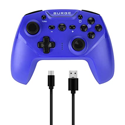 Surge Switchpad Pro Wireless Controller for Nintendo Switch - Blue - Nintendo Switch