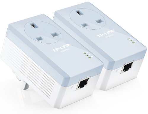 TP-LINK TL-PA451KIT AV500 Powerline Adapter with AC Pass Through Starter Kit