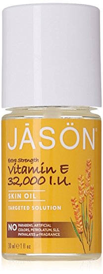 Jason Vitamin E 32, 000 Iu Oil with Wand Scar and Stretch Mark Skin Oil 1.1 Fluid Ounces