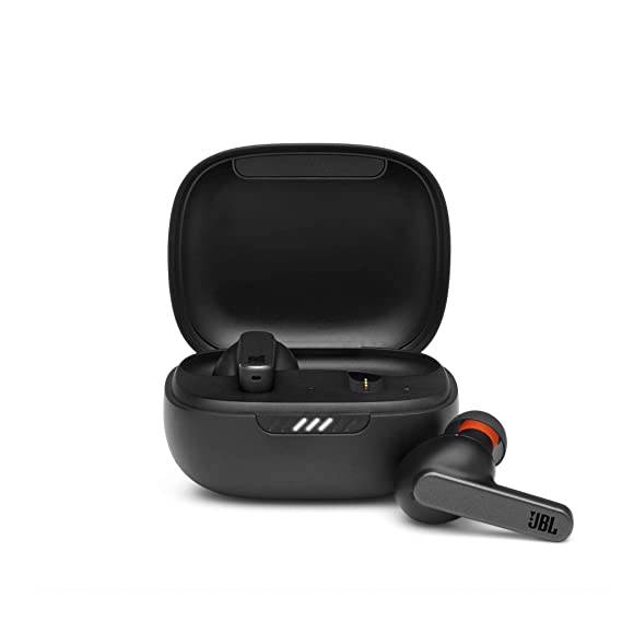 JBL Live Pro  TWS, Adaptive Noise Cancellation Earbuds with Mic, True Wireless Earbuds, up to 28 Hours Playtime, JBL Signature Sound, 6-Mic Technology for Crystal Clear Calls, Google Fast Pair (Black)