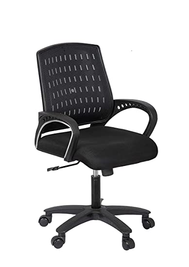 Trends Office Chair with Adjustable Height,Mesh Chair Computer Desk Task Chair with Armrests