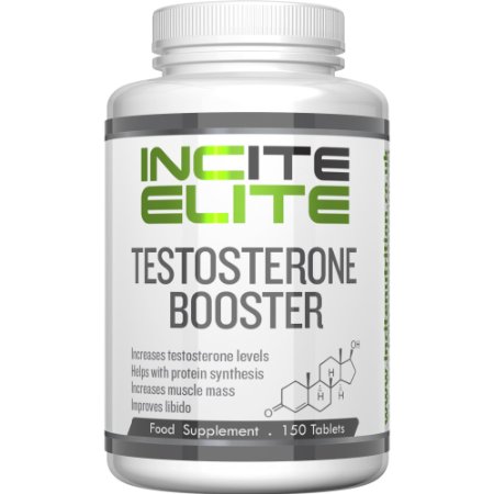Testosterone Booster for Men - Increase Test Level - 100 MONEYBACK GUARANTEE - UK Manufactured and FREE DELIVERY with these Strong Capsules - Fuel your Extreme Muscle Growth  Boost Strength and Preformance with Incite Elites Natural Ingredients like Fenugreek - Maca and D Aspartic acid and Supports Healthy Libido - Easy Swallow Capsules with these Boosters You will see the Difference or Your Moneyback