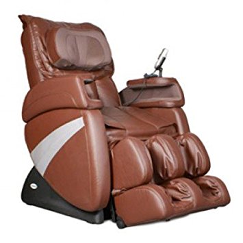 Cozzia EC363E Shiatsu Massage Zero Gravity Chair - Brown