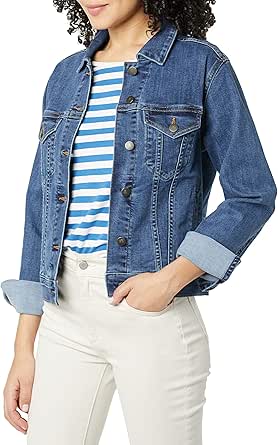 Amazon Essentials Women's Jean Jacket (Available in Plus Size)