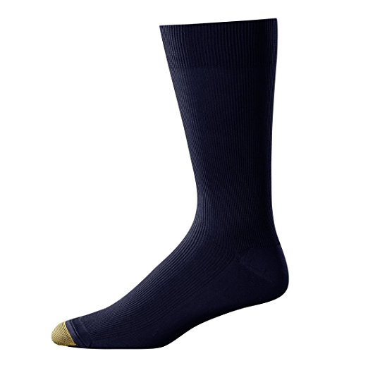 Gold Toe Men's Metropolitan Dress Sock (Pack of Three Pairs)