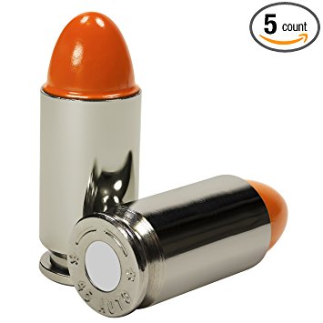 B's Dry Fire Snap Caps - Dummy .45 ACP Training Rounds (5 Pack)