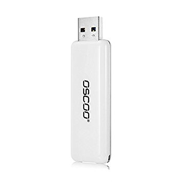 OSCOO 64 GB Dual USB C Flash Drive for Type-C 3.1 USB 3.0 (White&Silver)