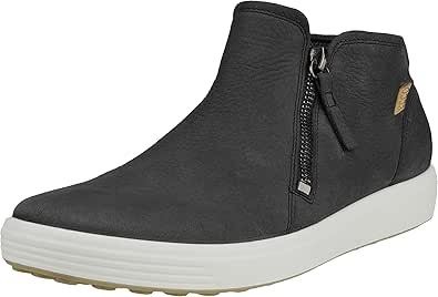 ECCO Women's Soft 7 Side Zip Bootie Sneaker