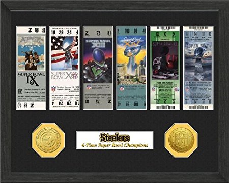 Pittsburgh Steelers SB Championship Ticket Collection