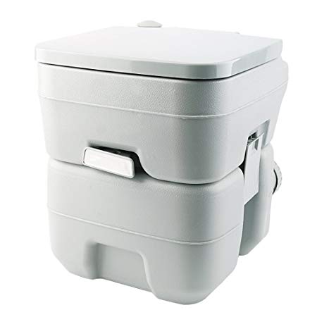 Homgrace Portable Toilets, Camping Toilet Travel Toilets Chemical Toilet with Recreation Flush Potty Commode Sanitation Supply for Caravan & Boats