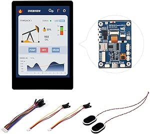 Waveshare ESP32-S3 2.8inch Capacitive Touch Display Development Board, 5-Point Touch, Multiple Peripheral Interfaces, 32-Bit LX7 Dual-Core Processor, Up to 240MHz Frequency, 240×320 Resolution