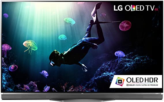 LG Electronics OLED65E6P Flat 65-Inch 4K Ultra HD Smart OLED TV (2016 Model)