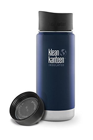 Klean Kanteen Wide Mouth Water Bottle with Loop Cap