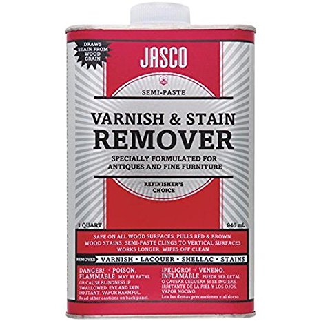 Jasco QJBV00102 Varnish and Stain Remover, 1-Quart