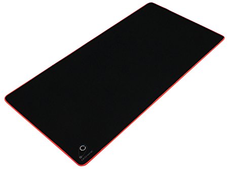 Dechanic XXL Heavy(6mm) CONTROL Soft Gaming Mouse Mat - Double Thickness, 36"x18", Red