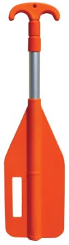 Kwik Tek P-3 Telescoping Paddle With Boat Hook 25-Inches - 72-Inches