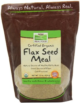 Now Foods Organic Flax Seed Meal, 22-Ounce