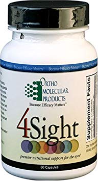 Ortho Molecular Products 4 Sight Capsules, 60 Count