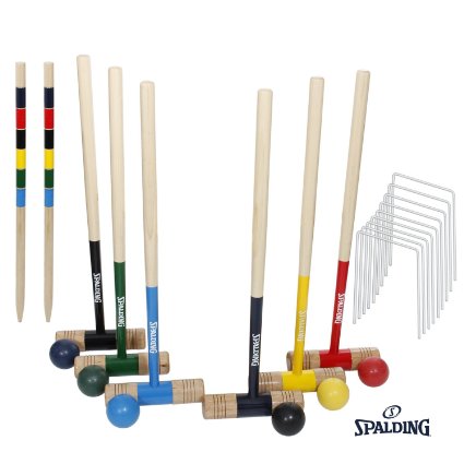 Spalding 6-Player Premier Series Croquet Set