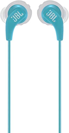 JBL Endurance Run Wired Sweatproof In-Ear Sport Headphones with One-Button Mic/Remote - Teal