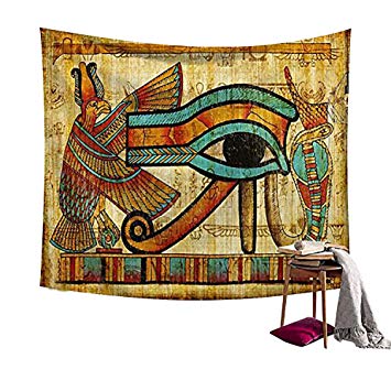 Ancient Egypt Art Wall Hanging Tapestry Home Dorm Living Room Or Guest Room Decoration HYC02-B-US (150200 cm, 5)