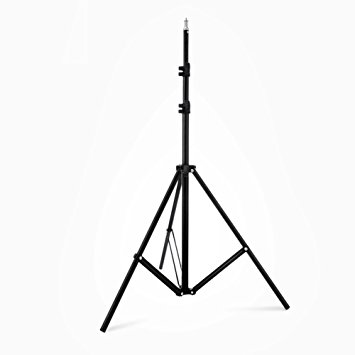 Lightdow 6.5ft Adjustable Photo Studio Reflector/Backdrop/Lamp Light Stand Tripod with 1/4" Screw (Model Number: LD-DP001)