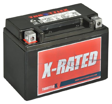 ThrottleX Batteries - ADX9-BS - AGM Replacement Power Sport Battery