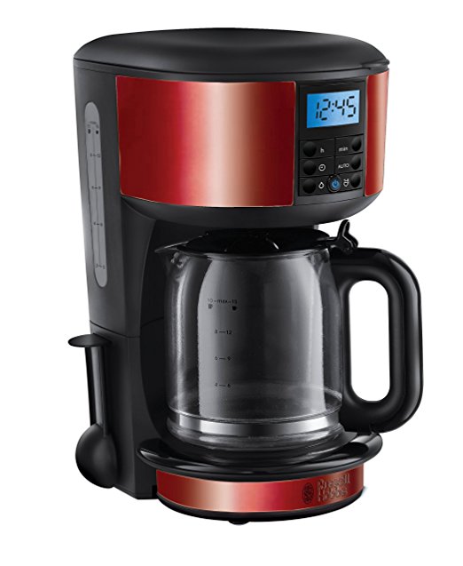 Russell Hobbs 20682 Legacy Coffee Maker, 1.25 L - Metallic Red