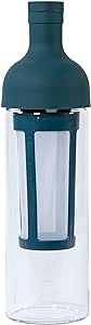 Hario Cold Brew Coffee Wine Bottle, 700ml, Deep Teal