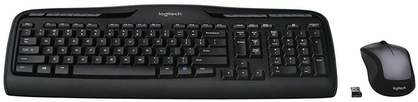 Logitech Cordless Desktop MK335 Keyboard and Mouse Combo, 1 Count