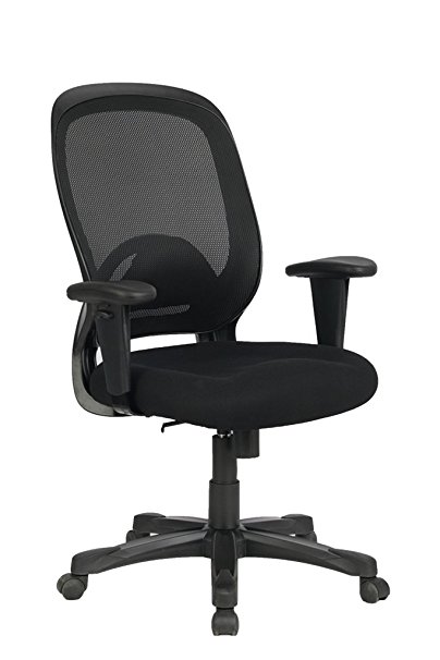 VIVA OFFICE Mid Back Nylon Base Adjustable Armrest Office Chair