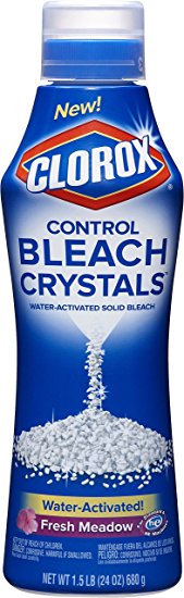 Clorox Control Bleach Crystals, Fresh Meadow Scent, 24 Ounces