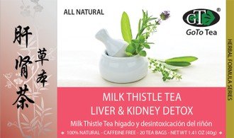 Milk Thistle Tea Liver & Kidney Detox - 20 Tea Bags