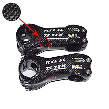 RXL SL 3K Angle 17 Degree Full Carbon Fiber Road MTB Mountain Bicycle Bike Stem 31.870/80/90/100/110/120mm