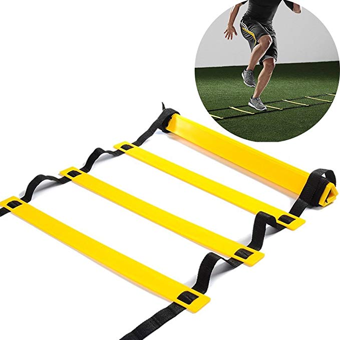 SKL Speed Agility Ladder 6M 12 Rung Training Ladder For Soccer Speed Basketball Football Fitness Feet Training with Carry Bag