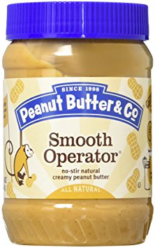Peanut Butter & Co. Peanut Butter, Smooth Operator, 16 oz Jars