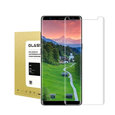 For Samsung Galaxy Note8 Tempered Glass Screen Protector, Taball [Anti-Scratch] [9H Hardness] [Bubble Free] HD Clear Premium Screen Protector For Samsung Galaxy Note8