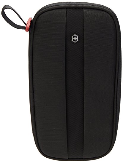 Victorinox Unisex Travel Organizer with Rfid Protection, Black/Black Logo