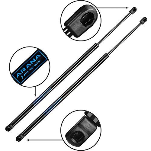 Qty(2) for Honda Pilot 2003 to 2008 Gas Charged Rear Liftgate Lift Supports Struts Springs Shocks