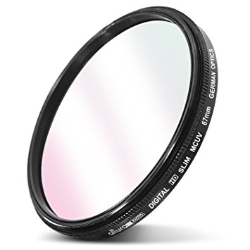 67MM Altura Photo Pro MC UV Filter – Ultra Slim Multi-Coated German SCHOTT Glass