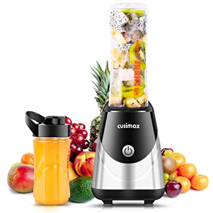 Bullet blender,smoothie blender,Personal Blender juicer for shakes and smoothies - with 20 oz and 14oz Sport Bottles -CUSIMAX
