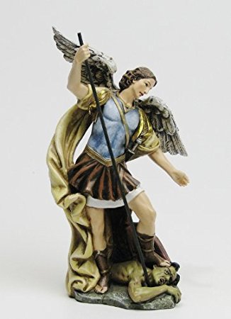 Renaissance Collection Joseph's Studio by Roman Exclusive St. Michael The Archangel Defeating Satan Figurine, 7.25-Inch