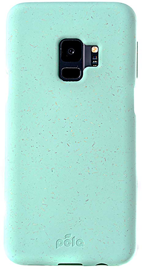 Pela: Biodegradable Phone Case for Samsung Galaxy S9/9 Plus - Plastic Free (Ocean Turquoise - S9 Plus)