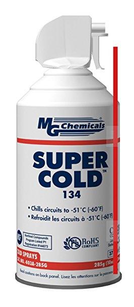 MG Chemicals Super Cold Spray, 285g (10 Oz) Aerosol Can